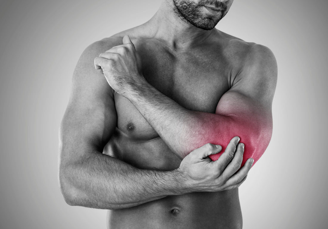PERSON LOOKING FATIGUED OR HOLDING STOMACH, SYMBOLISING INFLAMMATION